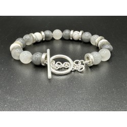 Natural Stone Bead Bracelet