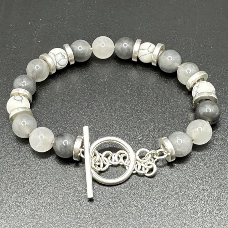 Natural Stone Bead Bracelet