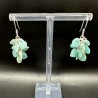 Stone Chip Drop Earrings