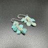 Stone Chip Drop Earrings